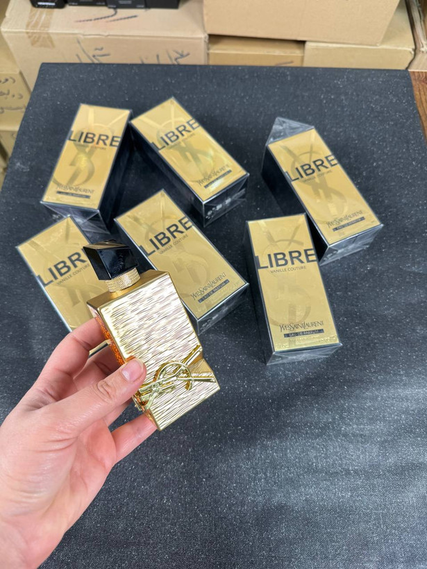 عطر ادکلن زنانه مردانه لیبره وانیل کوتور ۹۰ میل مسترکوالیتی سفارش اروپا بارکددار