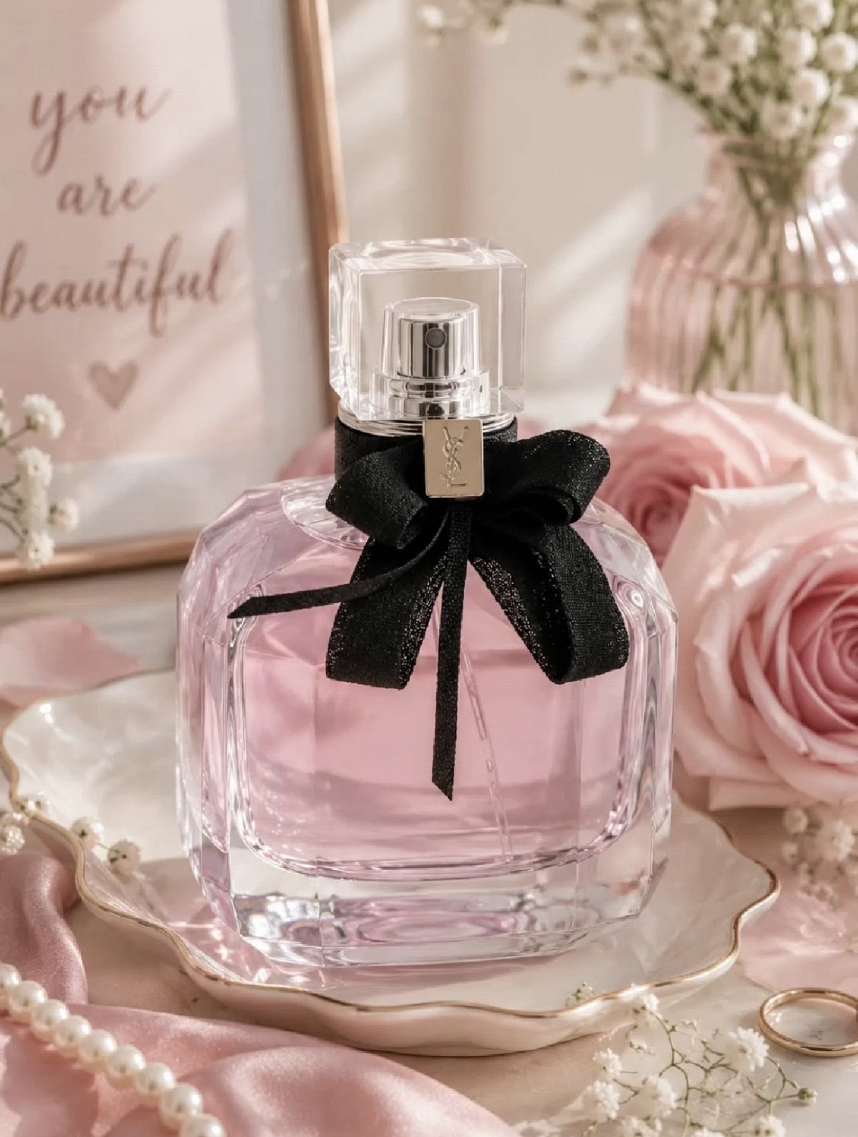 عطر ادکلن زنانه مون پاریس ۹۰ میل مسترکوالیتی سفارش اروپا بارکددار
