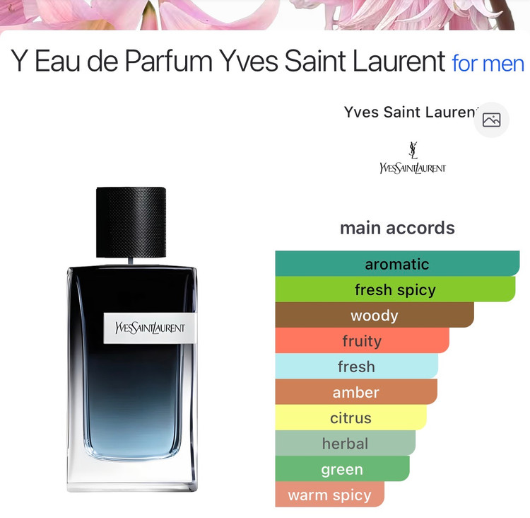 عطر ادکلن مردانه ایو سن لورن وای ادو پرفیوم ۱۰۰ میل مسترکوالیتی سفارش اروپا بارکددار